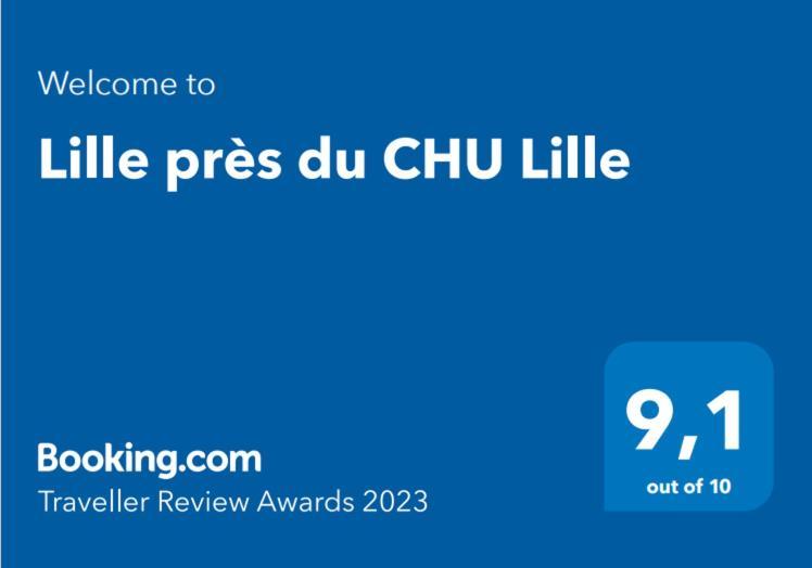 Lille Pres Du Chu Lille Apartamento Exterior foto